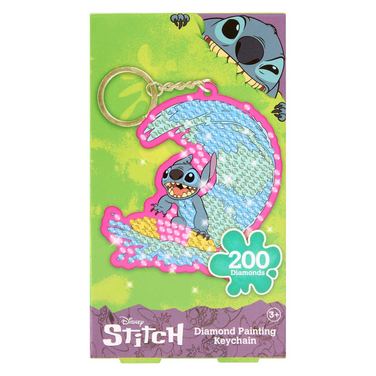 Canenco-Stich-Diamantmalerei-Schlüsselanhänger