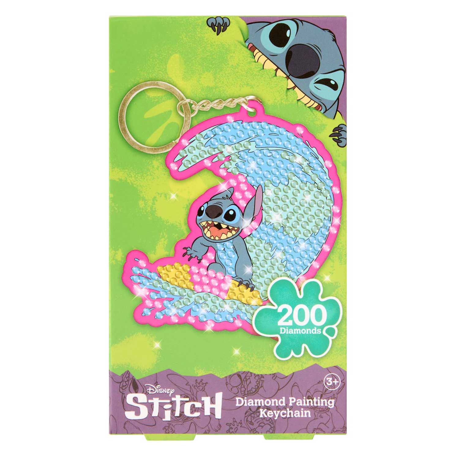 Canenco-Stich-Diamantmalerei-Schlüsselanhänger