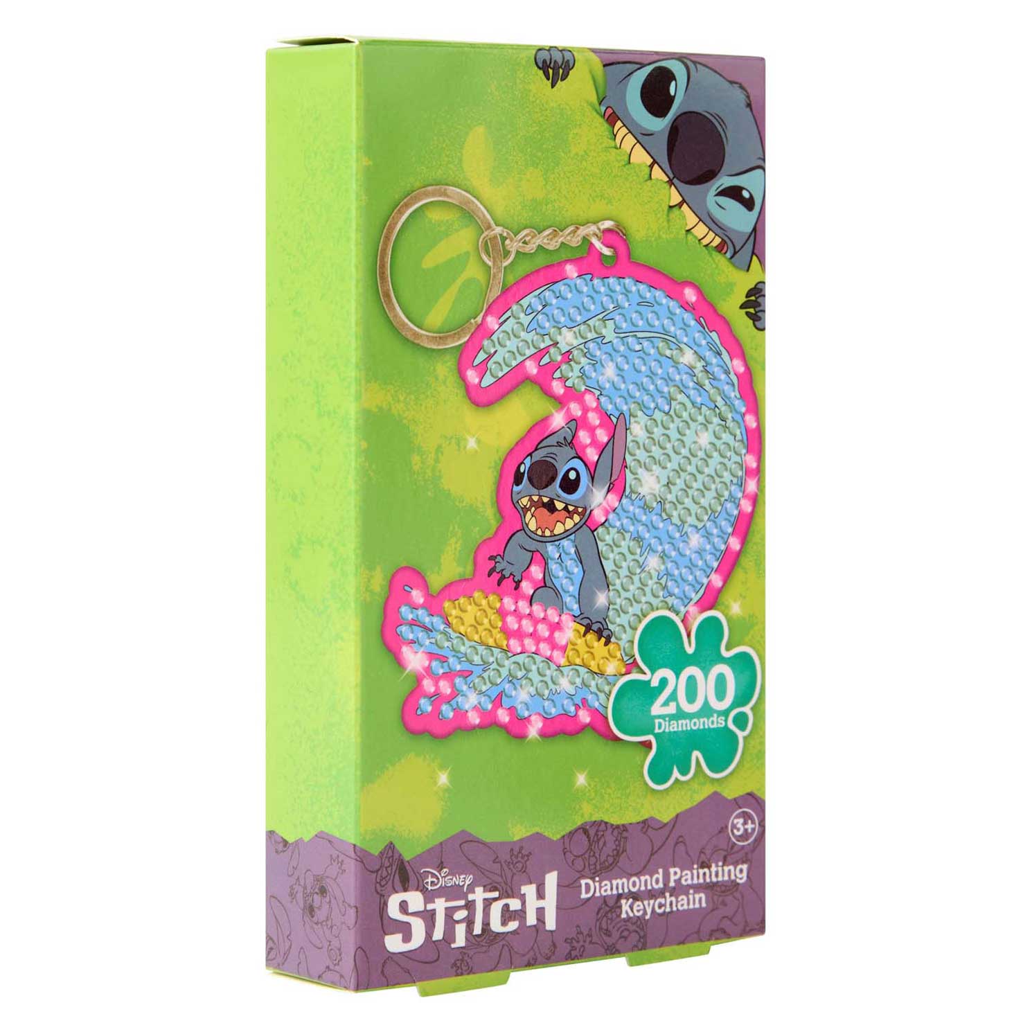 Canenco-Stich-Diamantmalerei-Schlüsselanhänger