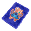 Canenco Stitch Plüsch-Notizbuch dunkelblau