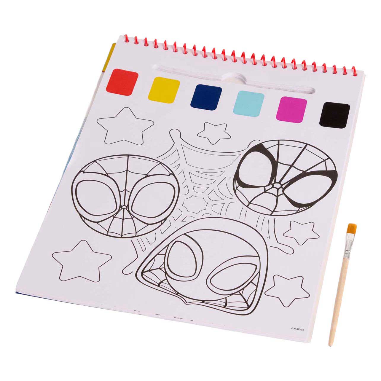 Spidey Wasserfarbe Set Buch