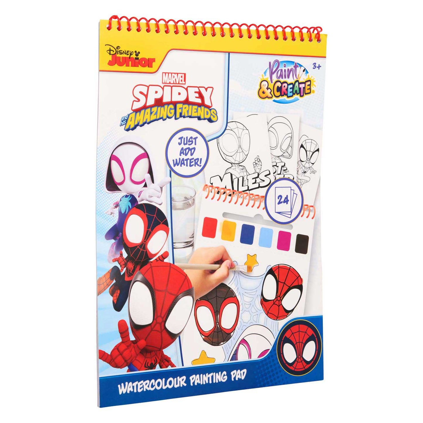 Spidey Wasserfarbe Set Buch
