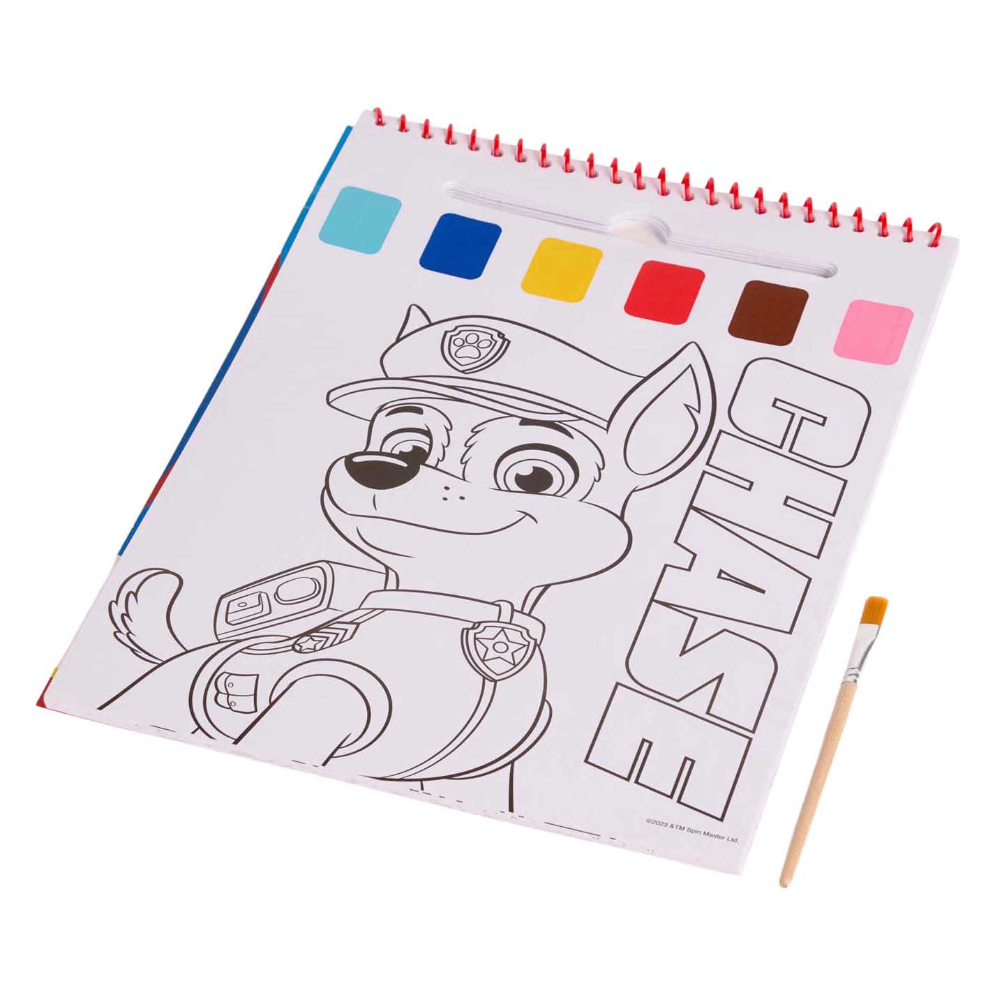 Paw Patrol Wasserfarbe Set Buch