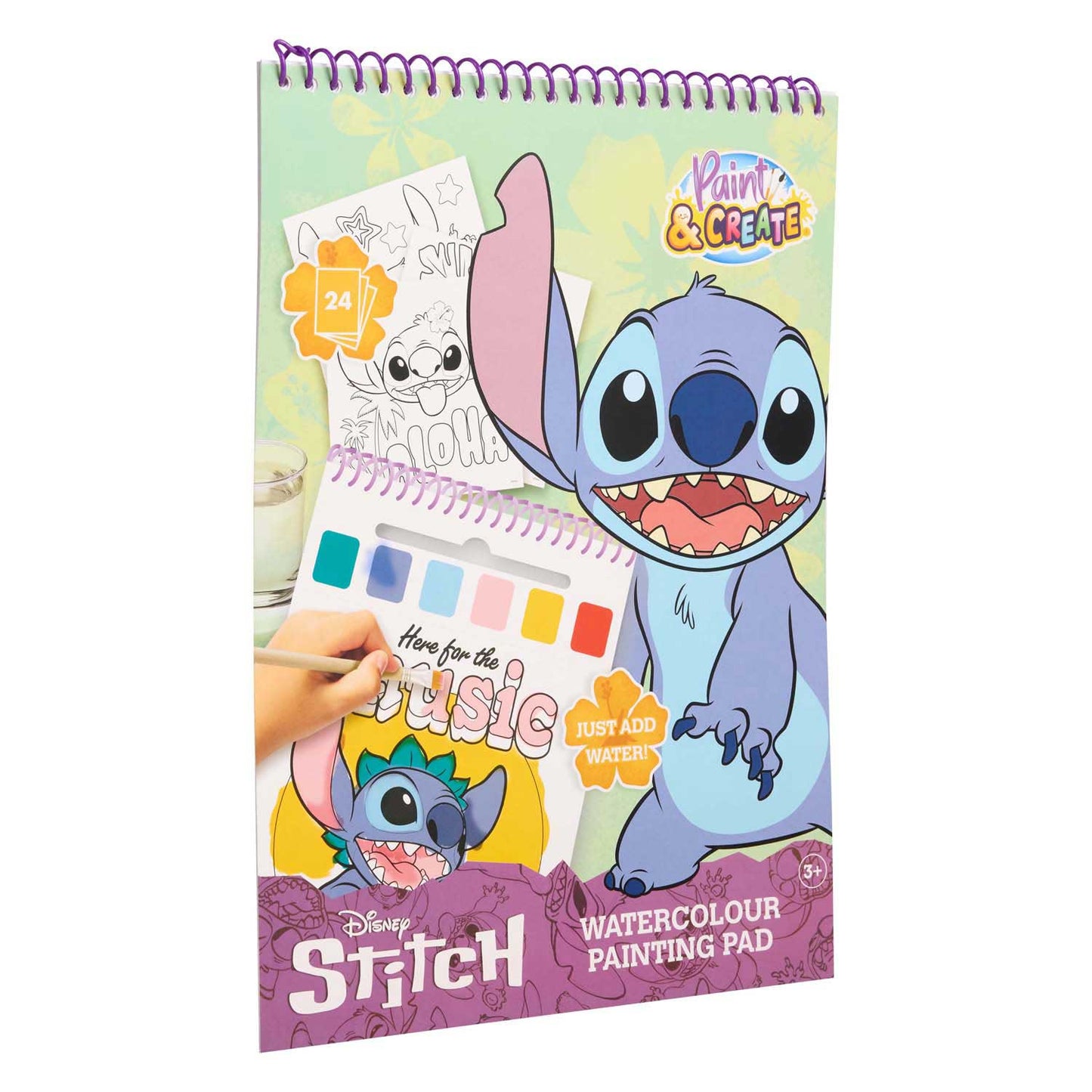 Disney Stitch Aquarell Farbbuch
