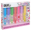 Erstellen Sie es! Schönheit Lipgloss Duft Glitter, 7st.