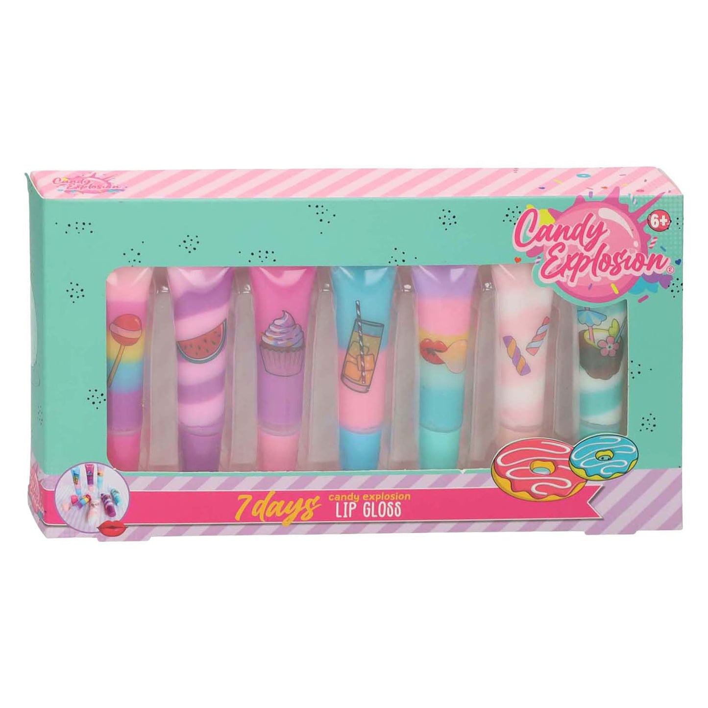 Canenco schafft es! Lipgloss-Swirl - 7 Stk.