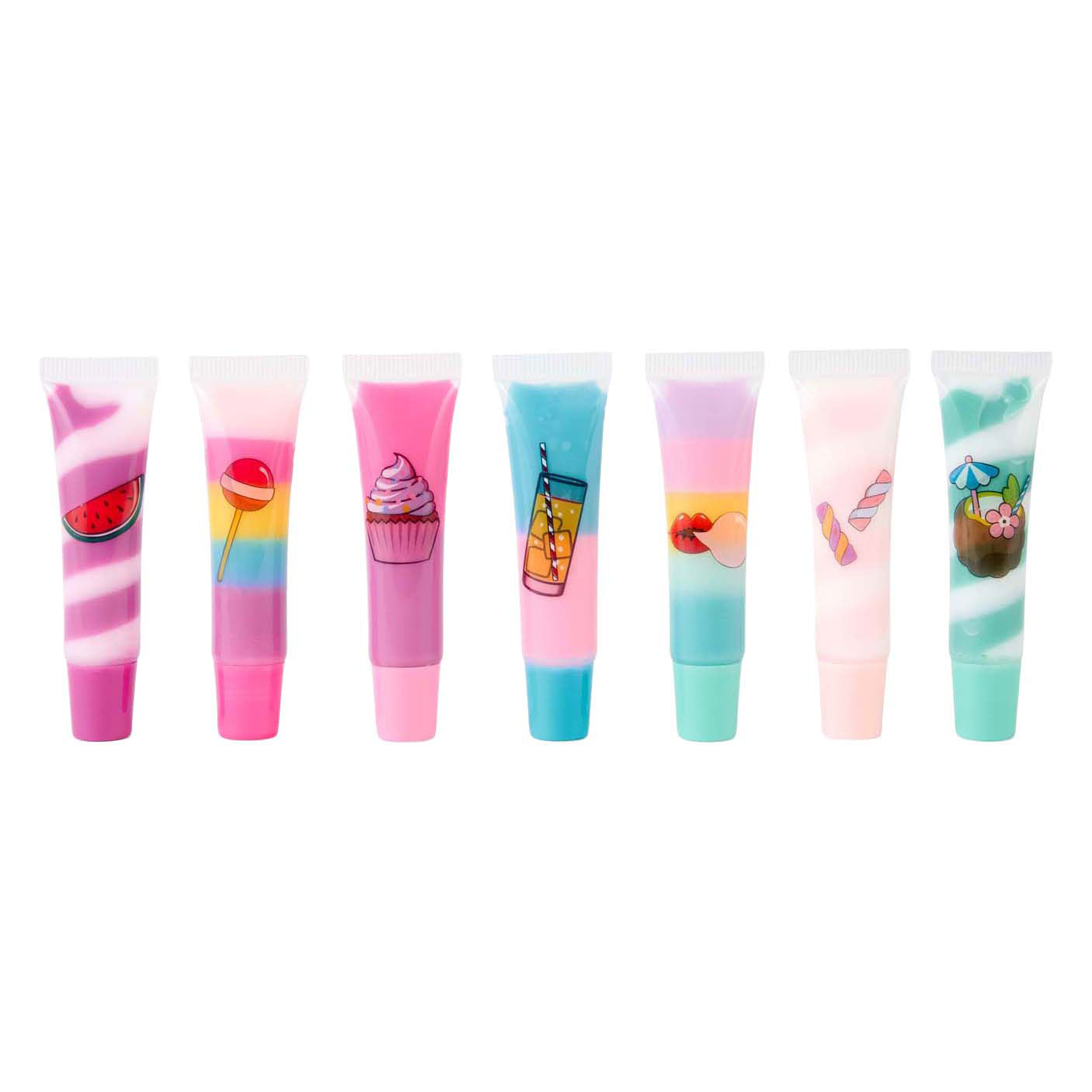 Canenco schafft es! Lipgloss-Swirl - 7 Stk.
