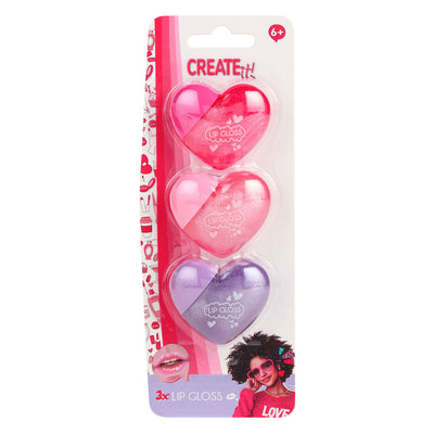 Canenco schafft es! Liebe Lipgloss Herzen - 3 Stk.