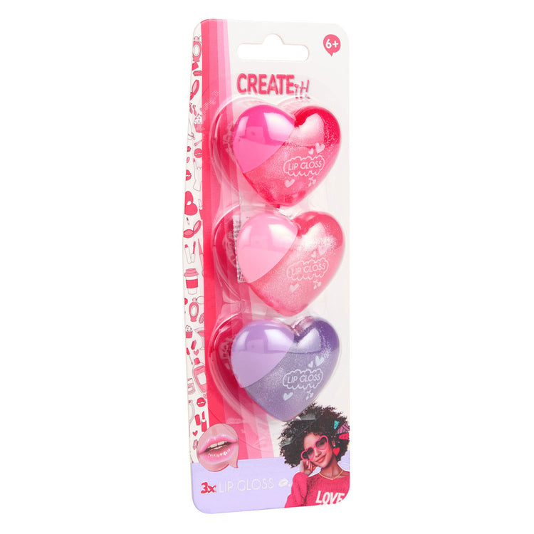 Canenco schafft es! Liebe Lipgloss Herzen - 3 Stk.
