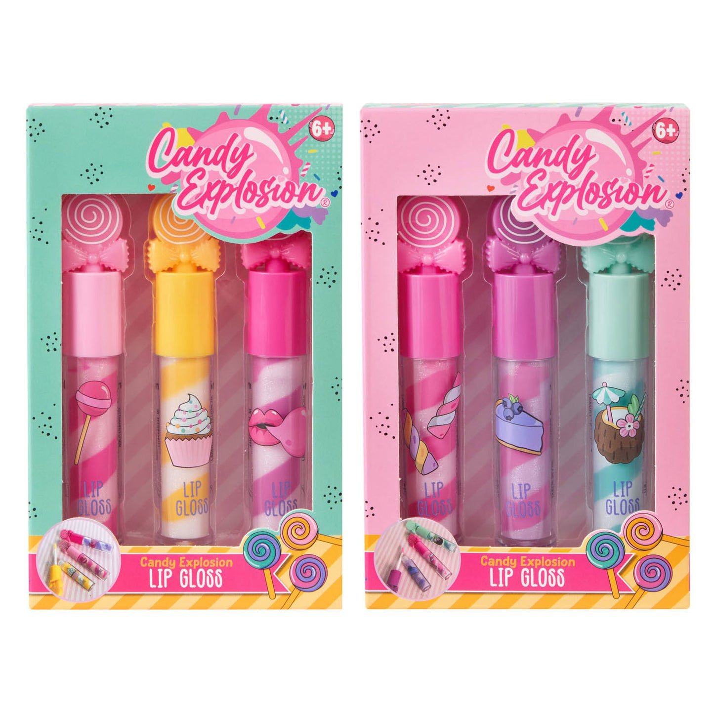 Canenco schafft es! Candy Explosion Lipgloss – 3 Stk.