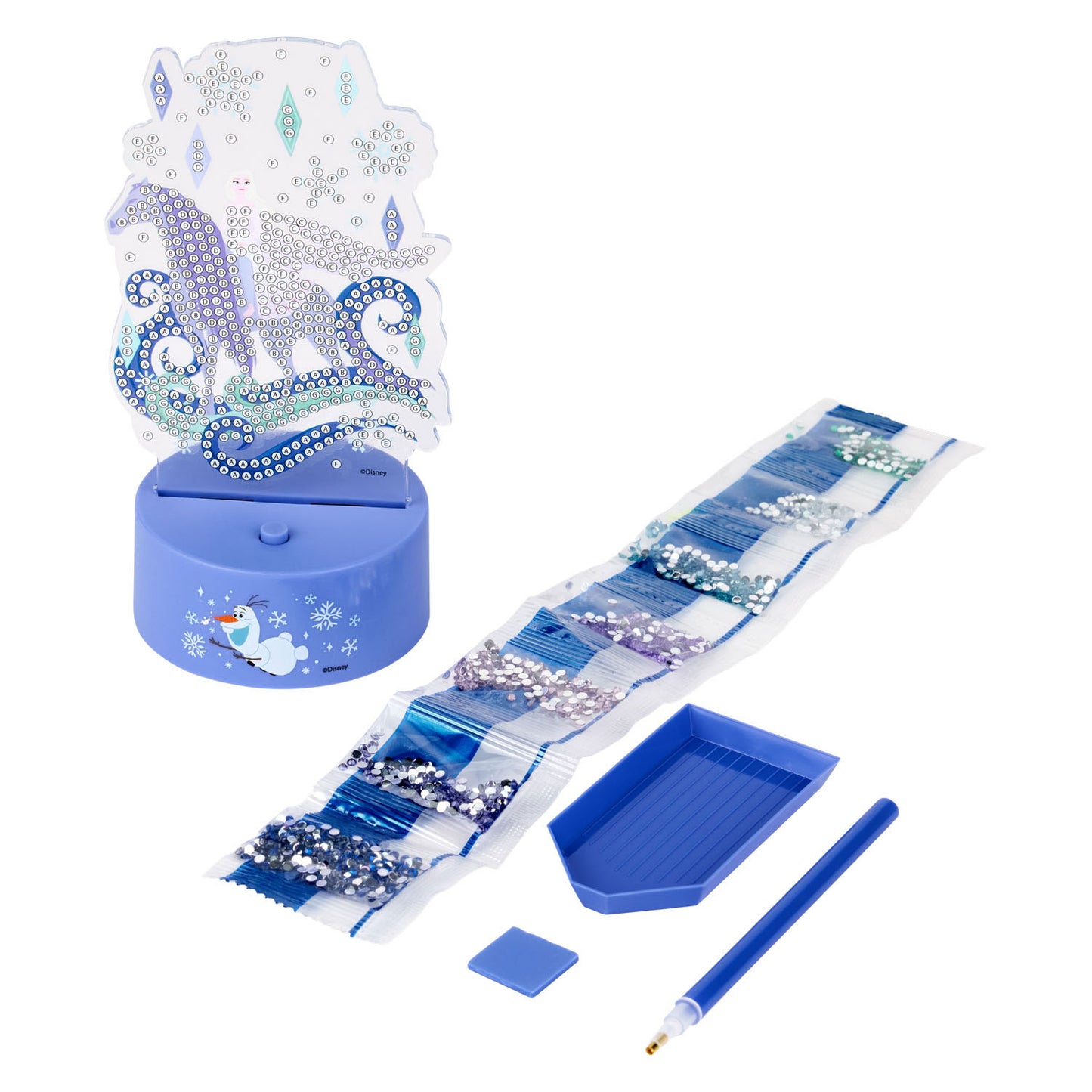 Canenco Frozen Diamond Painting Nachtlampe