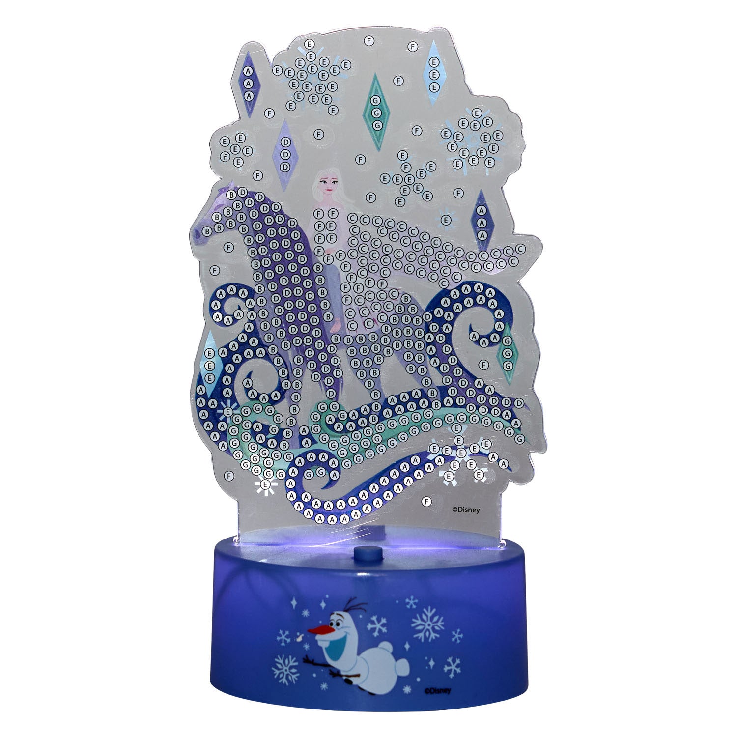 Canenco Frozen Diamond Painting Nachtlampe