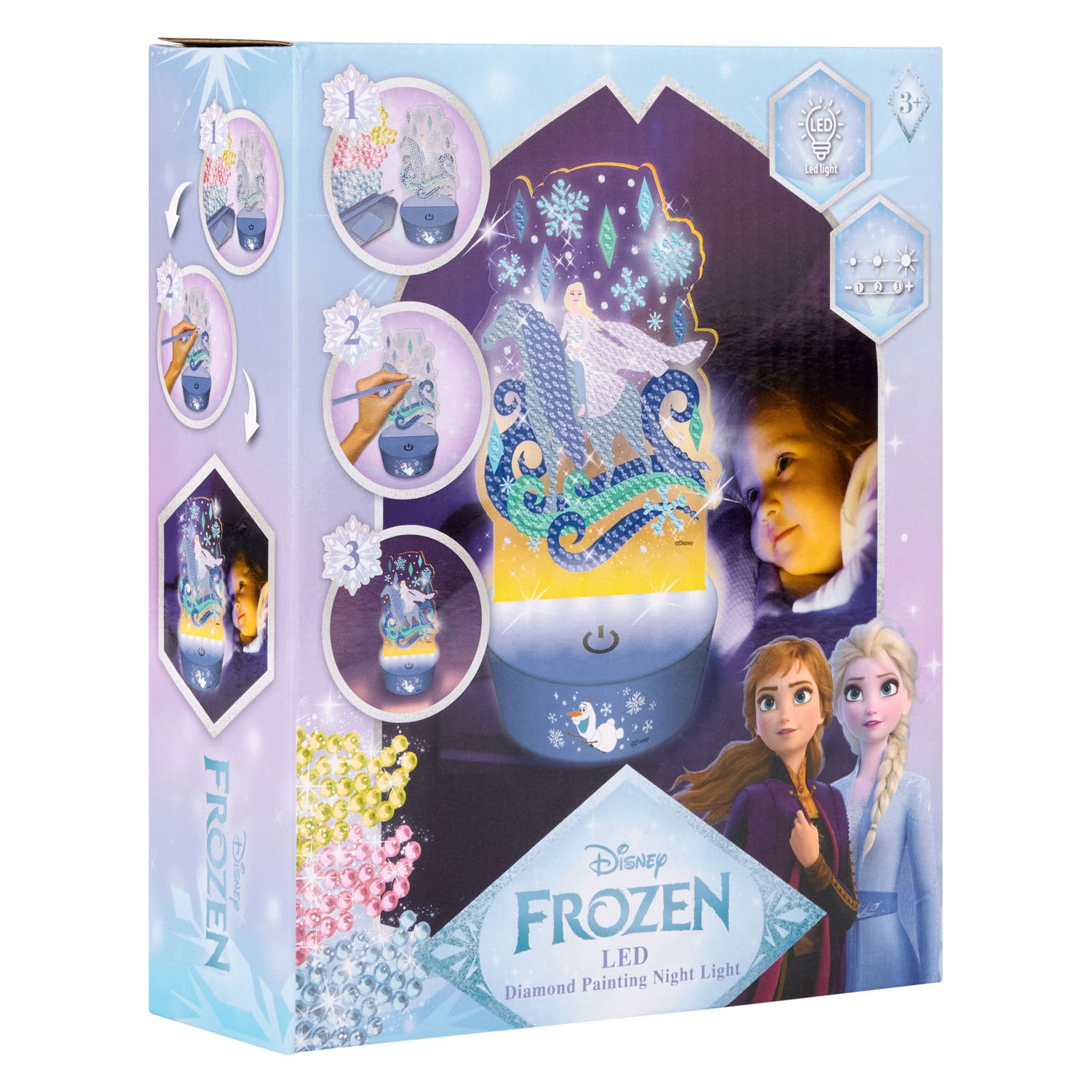Canenco Frozen Diamond Painting Nachtlampe