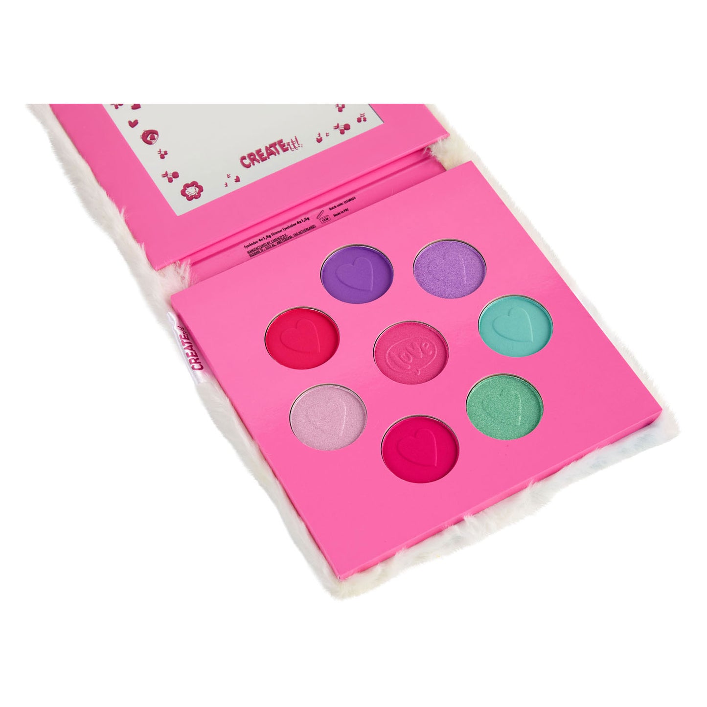 Erstelle es! Lidschattenpalette flauschig – 8 Farben