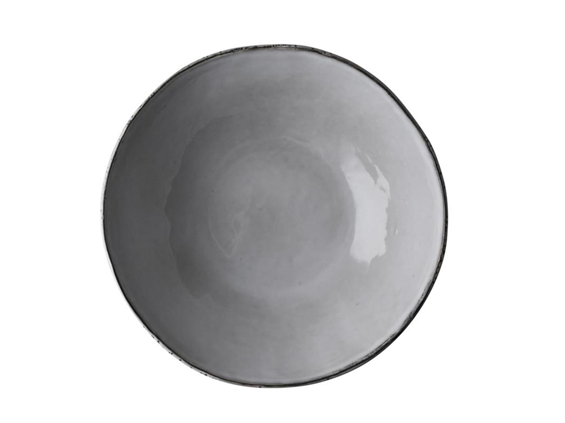 Dutch Rose Bio-Schale 23cm grau 2 Stk