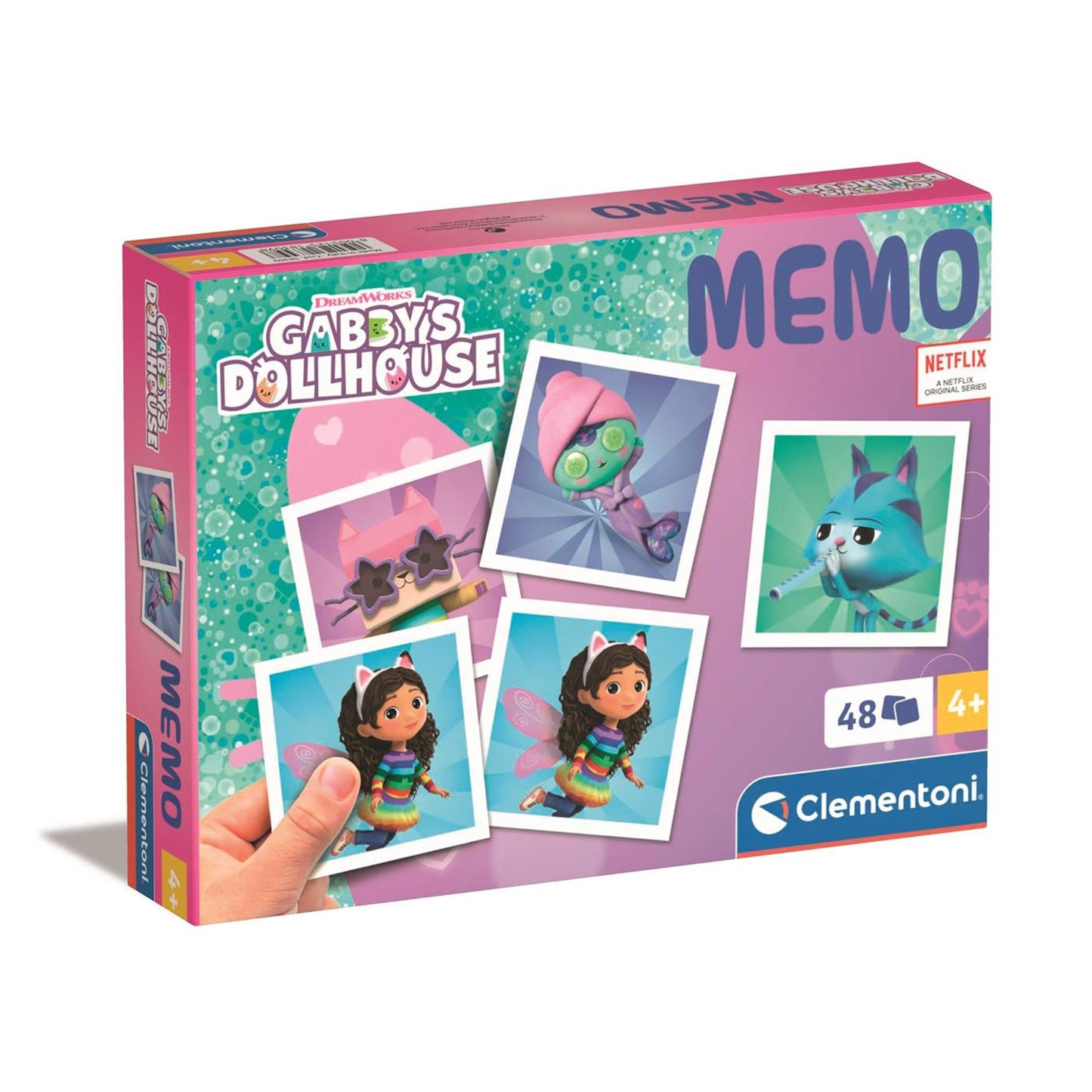 Clementoni Memospel Gabbys Puppenhaus
