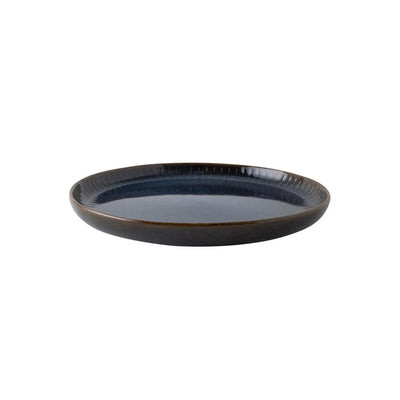 Niederländischer rosafarbener Saphirteller ø18,5 cm blau