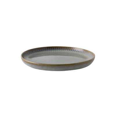 Niederländischer rosafarbener Saphirteller ø18,5 cm grau