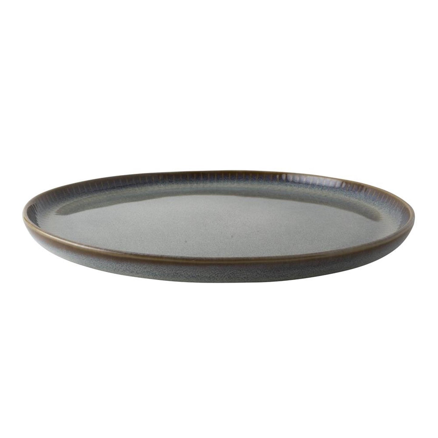 Niederländischer Rosen-Saphirteller ø28cm grau 4 Stk