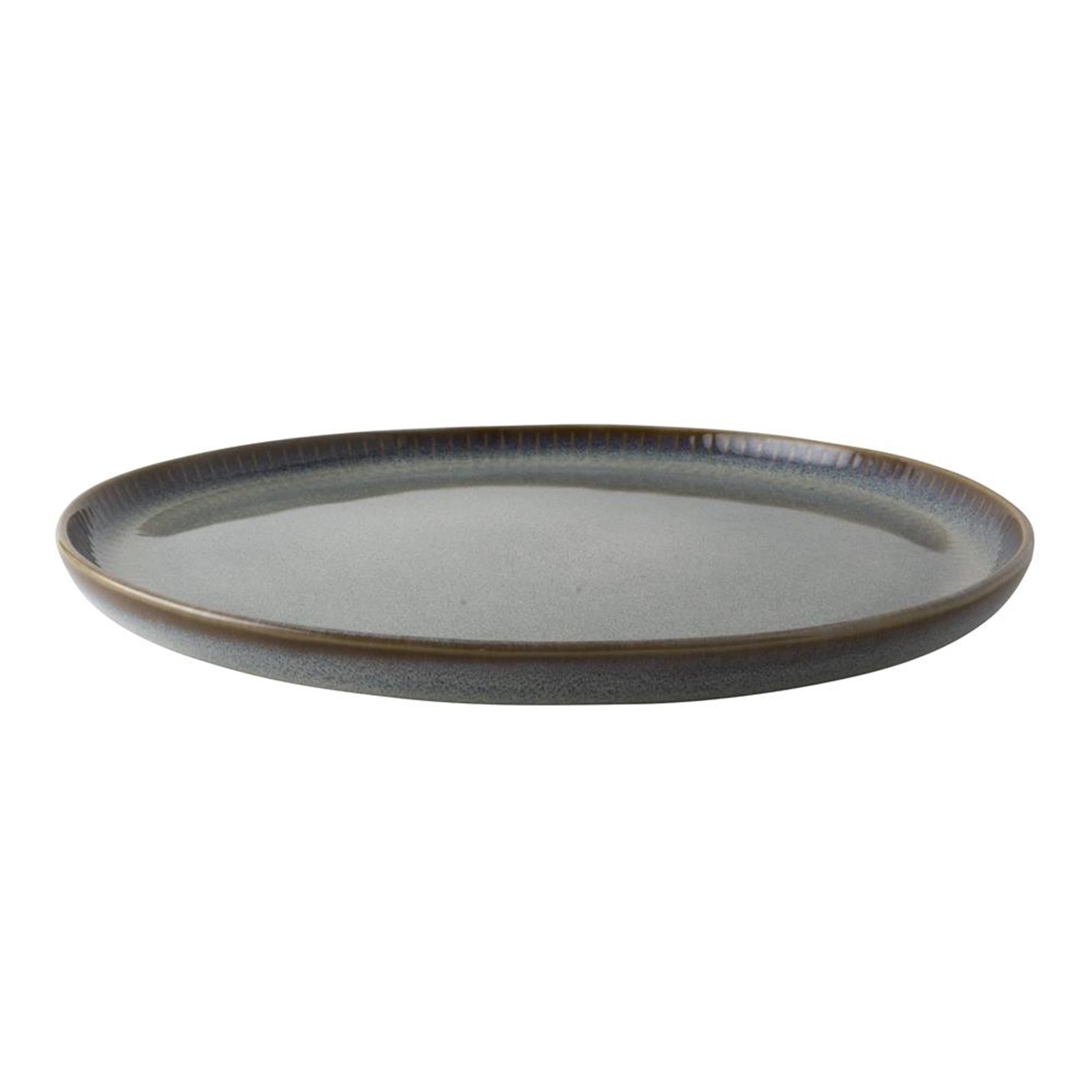 Niederländischer Rosen-Saphirteller ø28cm grau 4 Stk
