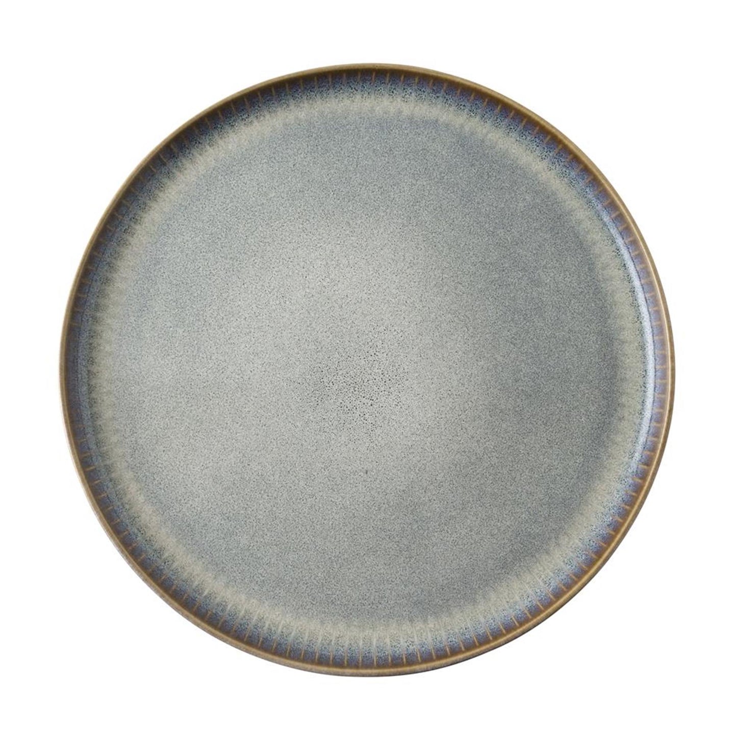 Niederländischer Rosen-Saphirteller ø28cm grau 4 Stk
