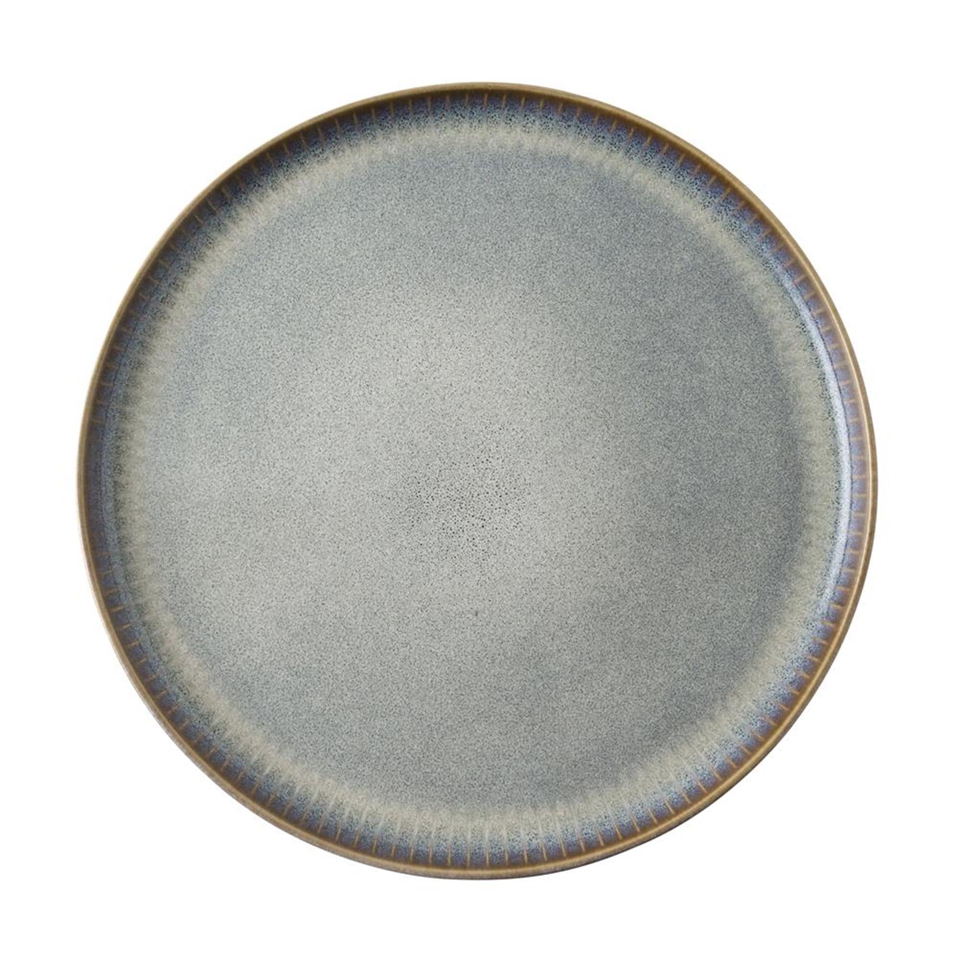 Niederländischer Rosen-Saphirteller ø28cm grau 4 Stk