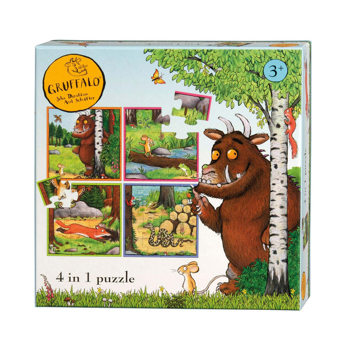 Das Gruffalo -Puzzle, 4in1