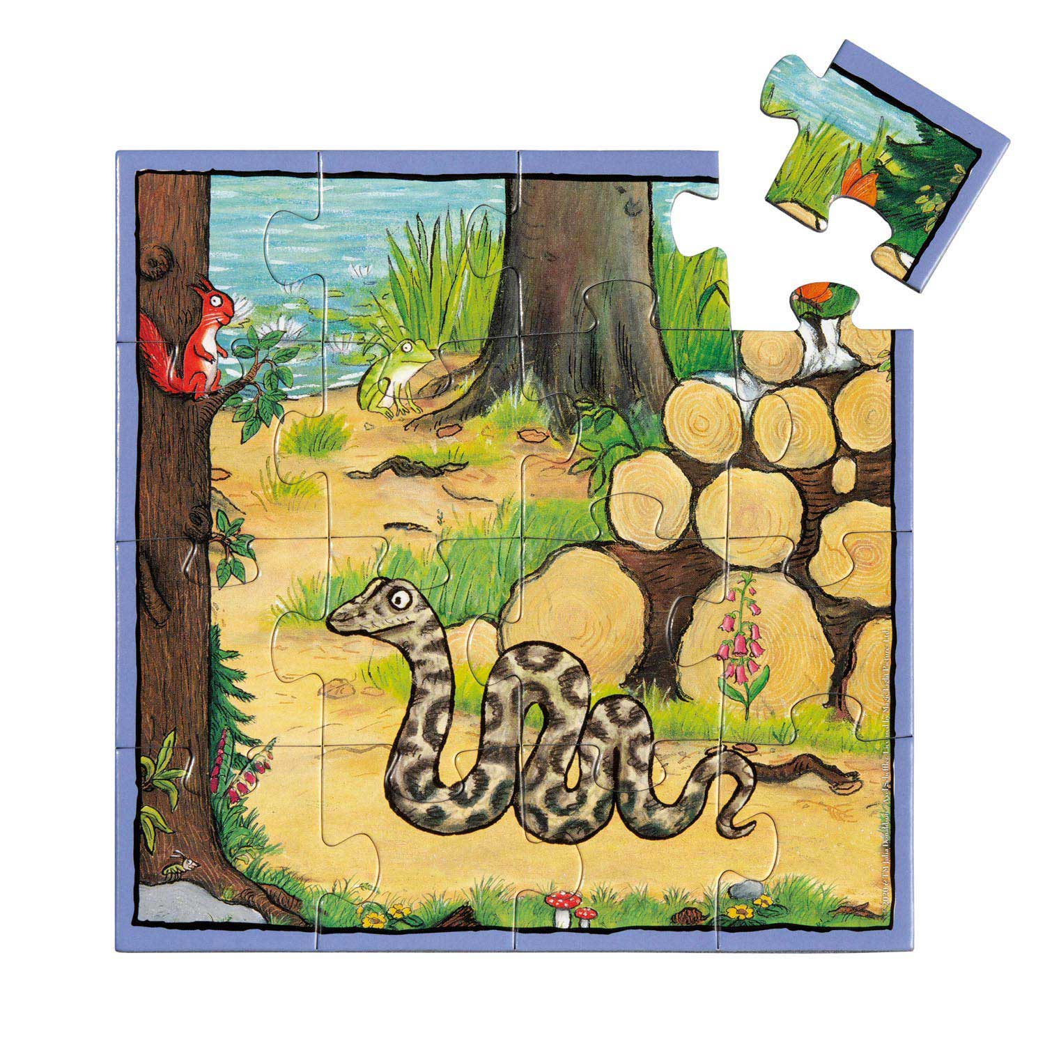Das Gruffalo -Puzzle, 4in1