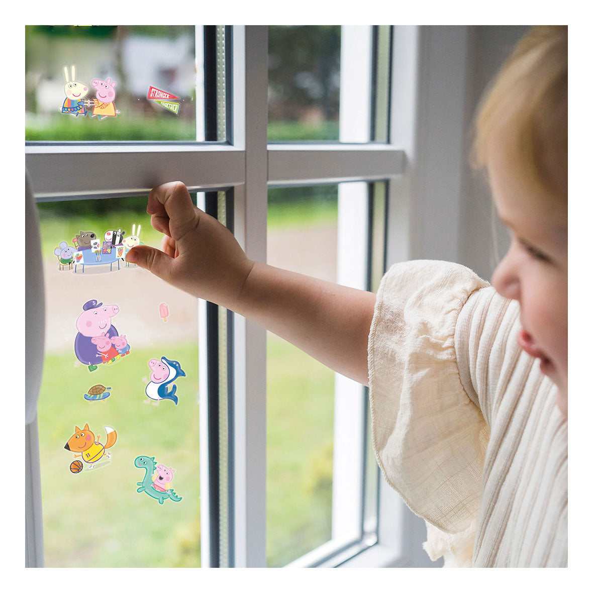 Peppa Pig Fensteraufkleber