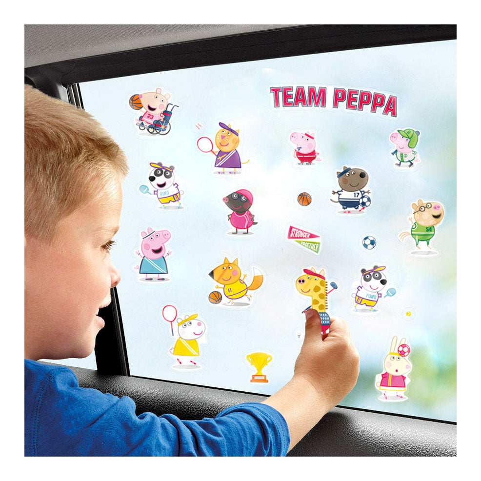 Peppa Pig Fensteraufkleber