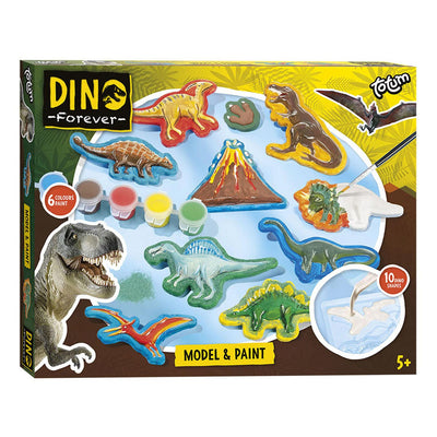 Totum Dino für immer - Gips spielen und malen