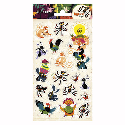 Totum Stickervel Anansi de Spin