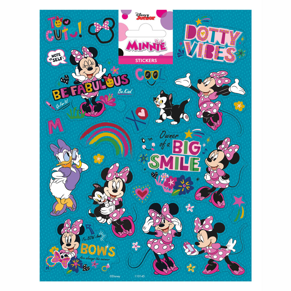 Totum Stickervel Minnie Maus