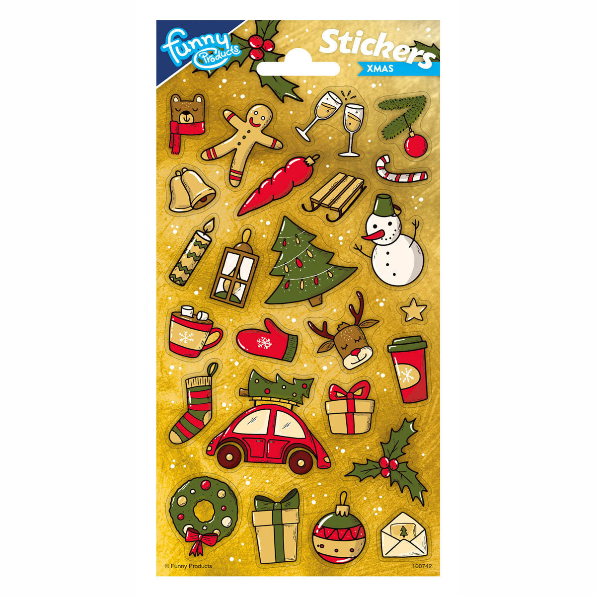 Totum Stickervel Twinkle Weihnachten