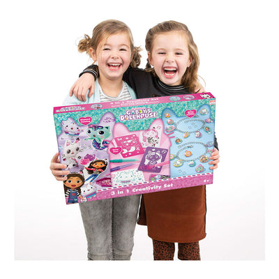 Gabbys Poppenhuis - 3in1 Kreativitätshandwerk Set