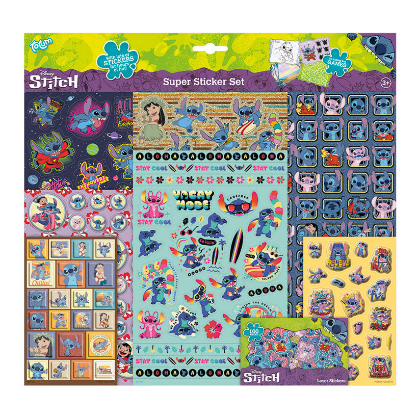 Disney Stitch - Super Aufkleber -Set