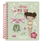 Little Dutch Dress Up Sticker Buch Rosa Fairy Garden - afbeelding 1
