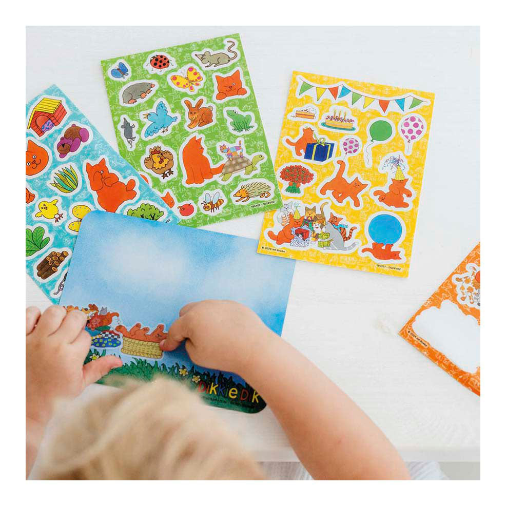 Bambelino Toys Dikkie Dik Fenster Aufkleber, 45dlg.