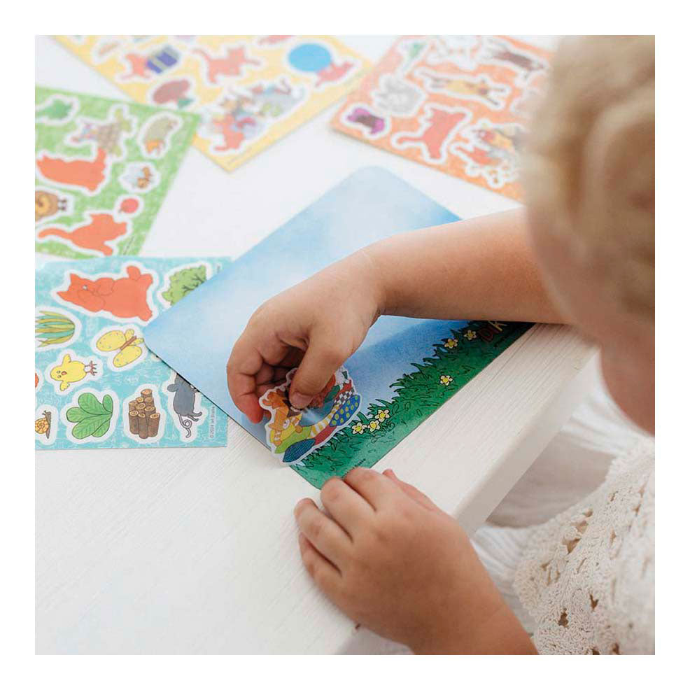 Bambelino Toys Dikkie Dik Fenster Aufkleber, 45dlg.