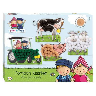 Bambino -Spielzeug Fien Teun Pompom spielt