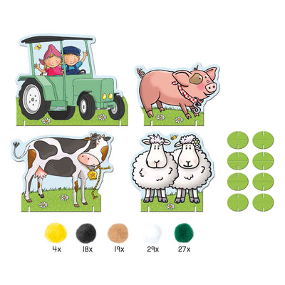Bambino -Spielzeug Fien Teun Pompom spielt