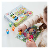 Fien und Teun Educational Stempel Set 14-Piece - afbeelding 4