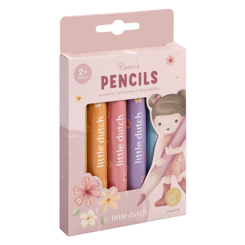 Little Dutch Bleistifte rosa - 6 Stk.
