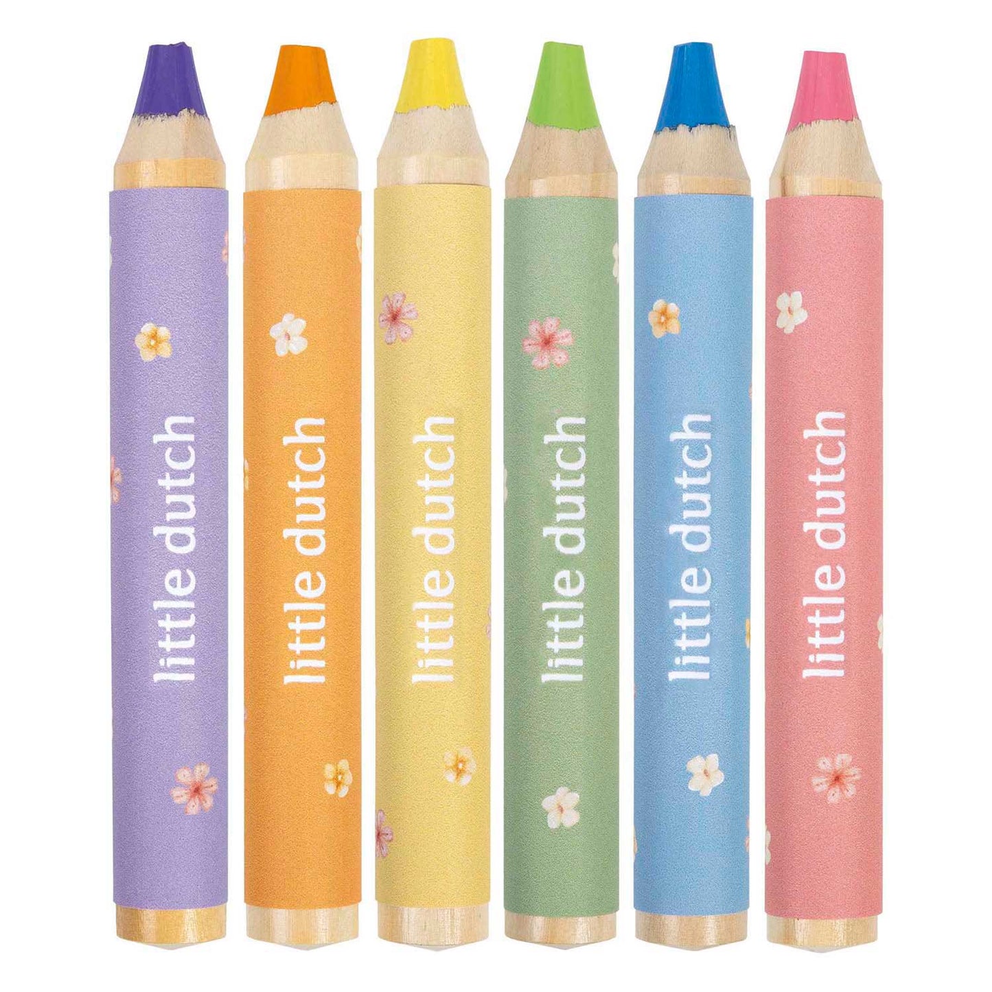 Little Dutch Bleistifte rosa - 6 Stk.