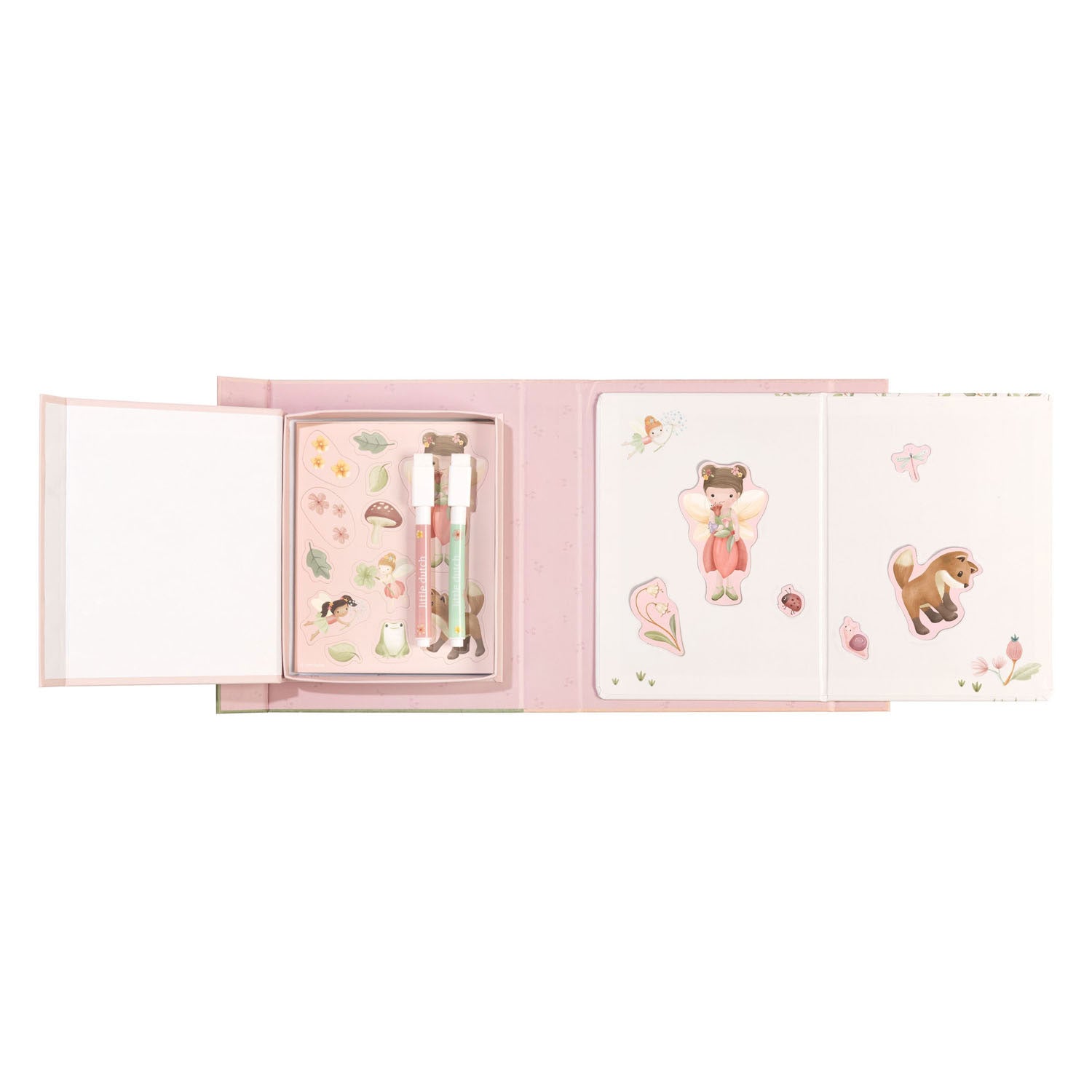 Little Dutch Rosa Friends Schilder- und Magnetset