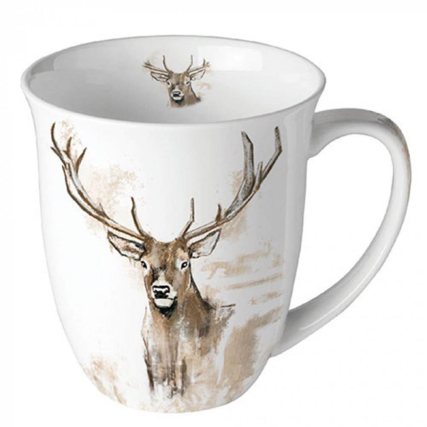 Ambiente Becher 400ml Geweih