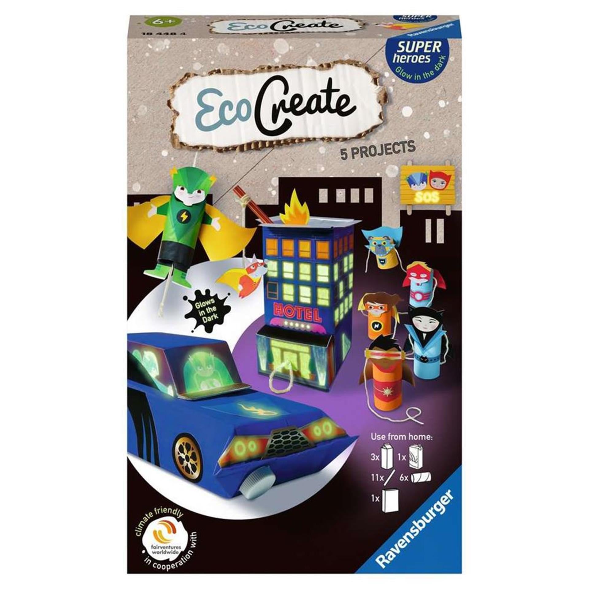 Ravensburger Ecocreate Mini-Superhelden