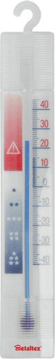 Metaltex - Gefrierschrankthermometer - Kühlschrankthermometer - 15,5 cm - Polystyrol - Weiß
