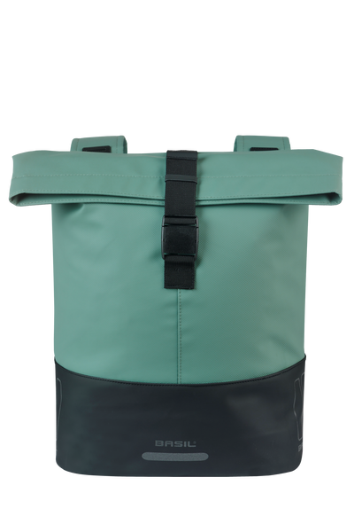 Basil Doppelte Fahrradtasche Cove 28-32l 14 x 29 x 36 cm - Grün Schwarz