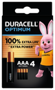 Duracell Optimum 200 % Batterie AAA Blister (4) – 3014010